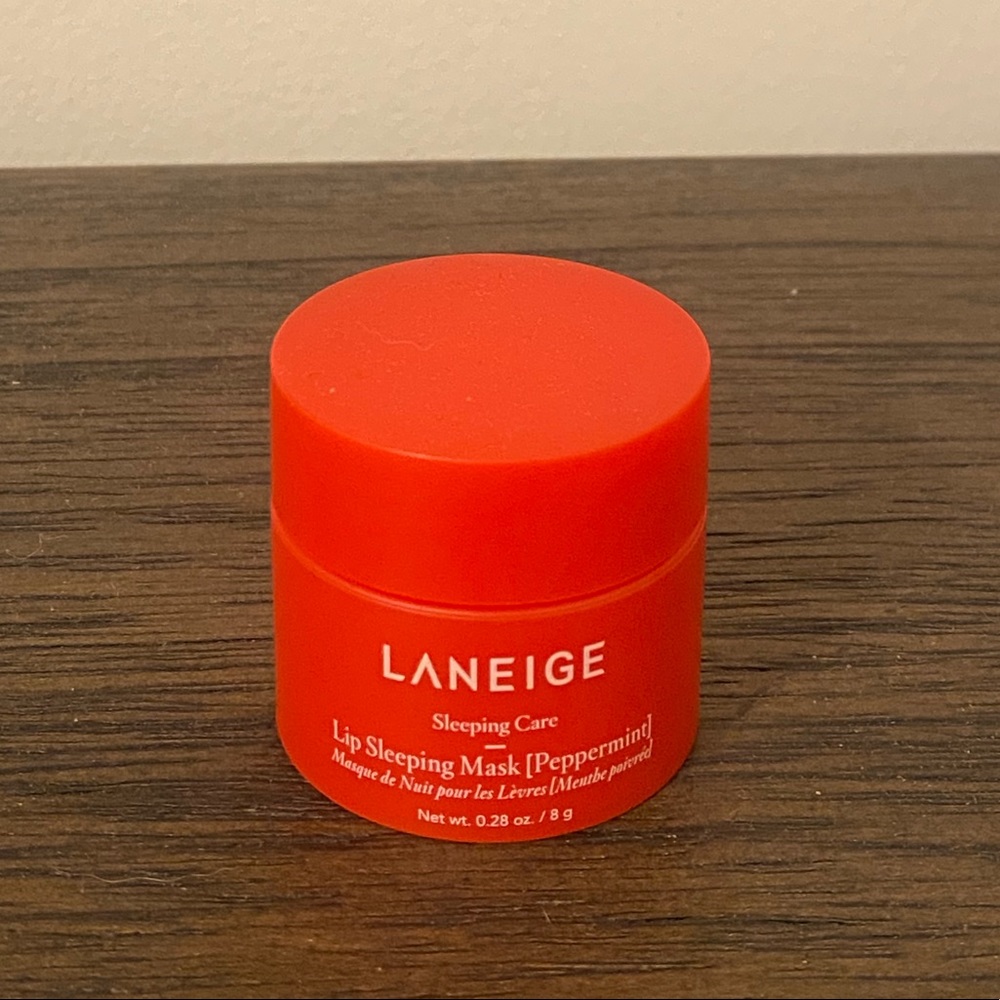 Laneige peppermint lip sleeping mask